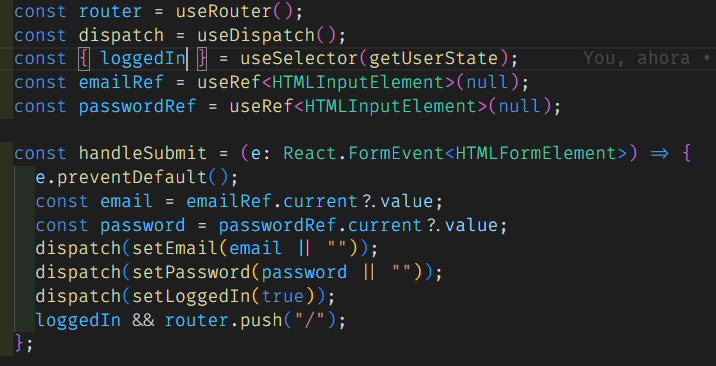 viistorrrmmn's tweet photo. #100DaysOfCode Day 22

🤓💻 Dispatch actions for manage user state to manage app views with redux toolkit

#web #javascript #reactjs #nextjs #webdeveloper #interface  #typescript #100DaysOfJavascript #100DaysToLearnSomething #redux #reduxtoolkit https://t.co/HvgIj2nLIf