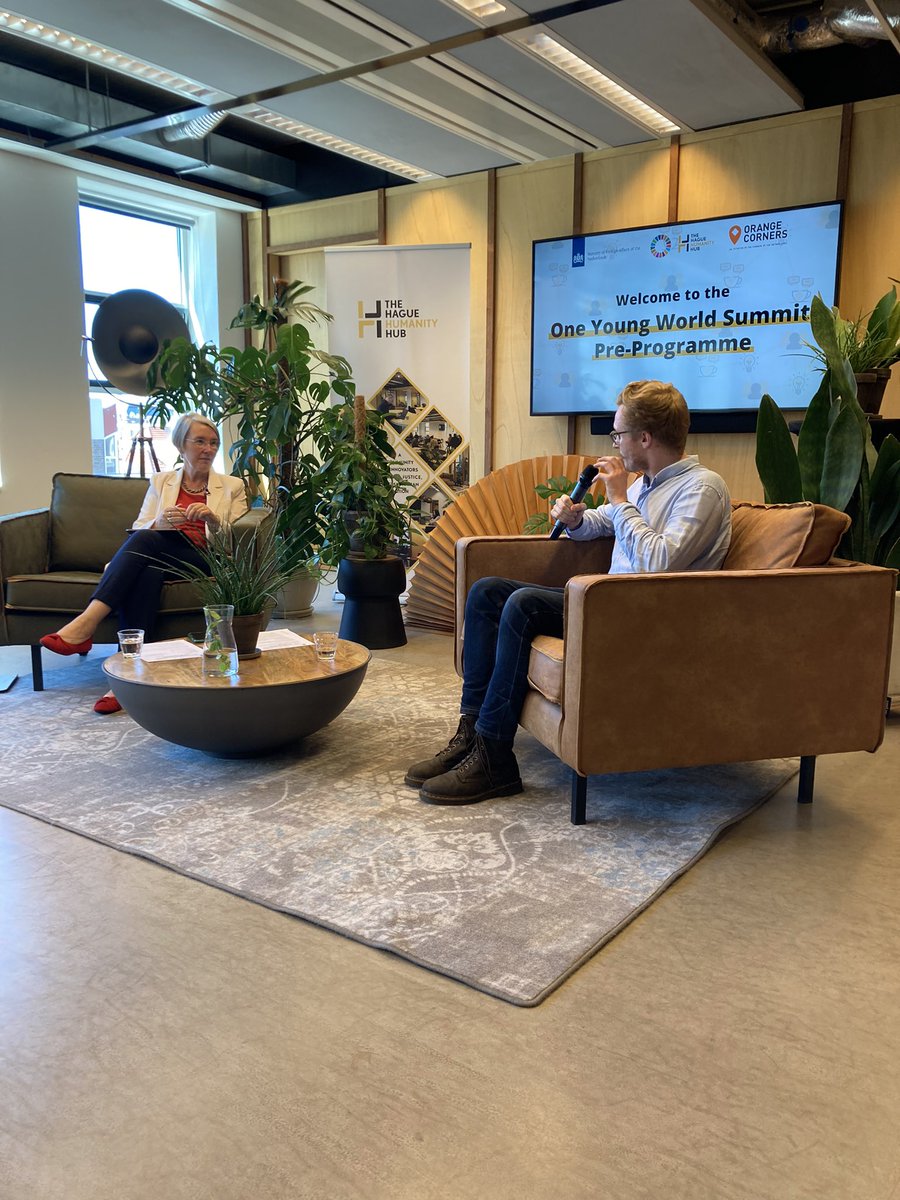 The One Young World Pre-Programme is running currently @ The Hague Humanity Hub. Today it’s all about networking, knowledge building, breakout sessions and workshops. #oneyoungworld #programme #oyw2022 #Manchester #YouthLeadership #youth