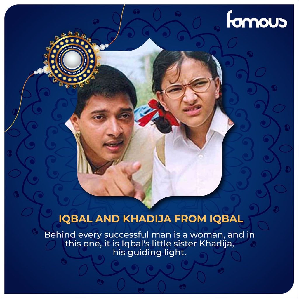 Famous_Studios's tweet image. Comment below and tell us which one amongst the following is your favourite duo!

#famousstudio #famous #bollywood #brother #sister #siblinggoals #reellife #movienight #watchlist #filmstudio #cinema #indiancinema #rakhi #happyrakshabandhan