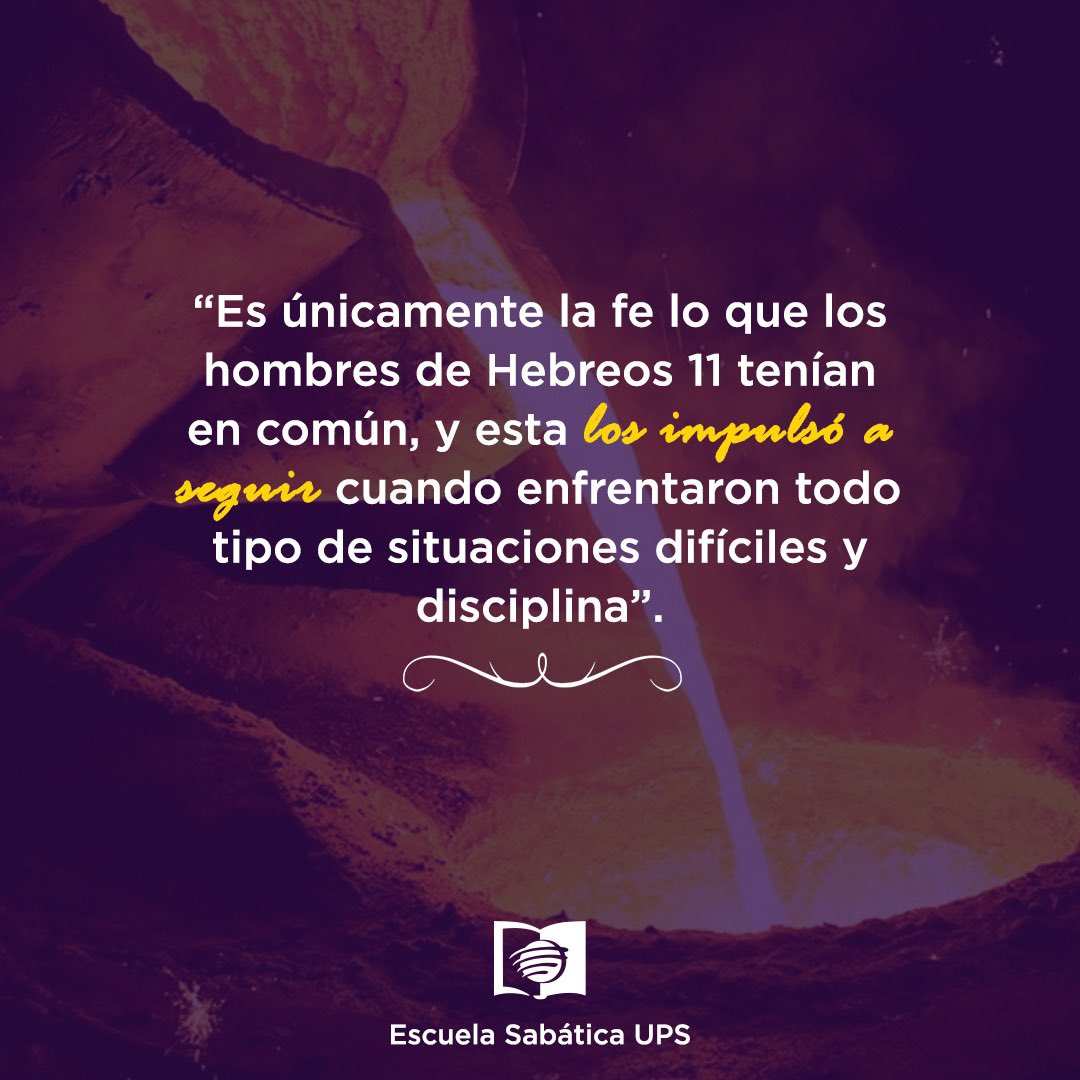 FernandoRojas16's tweet image. #LESAdv | jueves 11 de agosto

LA DISCIPLINA DE NUESTRO PADRE 

«Es únicamente la fe lo que los hombres de Hebreos 11 tenían en común, y esta los impulsó a seguir cuando enfrentaron todo tipo de situaciones difíciles y disciplina»

#Maná2023
#Proyecto100

Juntos y #CONECTADOS🔌