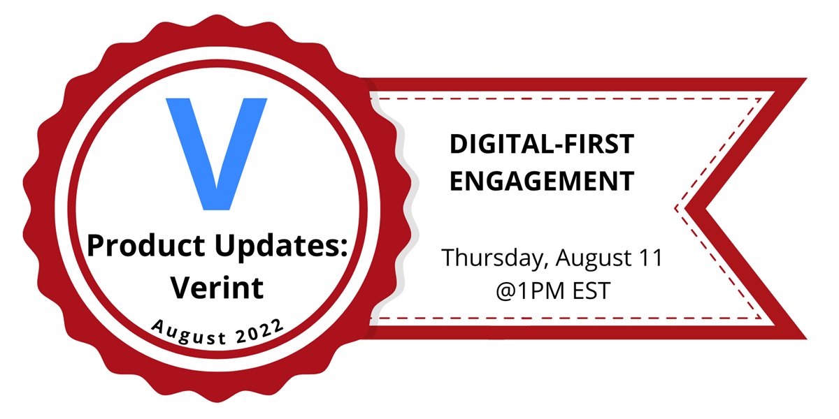 Excited to have <a href="/jonallen119/">Jon Allen</a> and <a href="/RamziBanna/">Ramzi Banna</a> from <a href="/Verint/">Verint</a> join us today for a conversation about community for a digital-first world. 

#TheCRNetwork members can RSVP here: network.communityroundtable.com/events/event-d…

(And the event will be archived in the Network!)