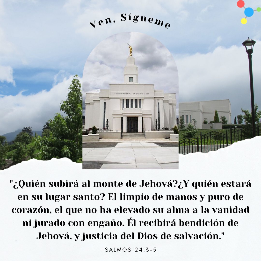 estaca_bosques's tweet photo. #VenSíguemeFamiliar Salmo 24:3–5.
https://t.co/CFJlqLKQhR
#VenSígueme #Templo #Pureza #Virtud #Convenios #PlanDeDios #LDS #SUD https://t.co/2evsaDbU8X