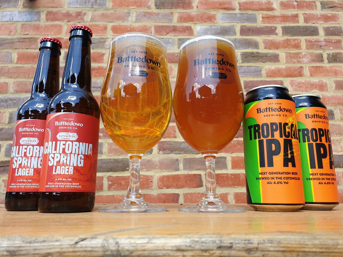 NEW ARRIVALS 

Ready for the hot weather - crisp, refreshing California Spring Lager and Tropical IPA ☀️

Come and pay us a visit at our brewery shop!