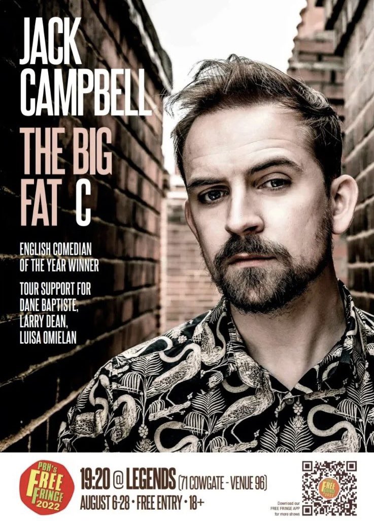 Catch the brilliant <a href="/JCampbellComedy/">Jack Campbell</a> tonight 1920 at Legends on Cowgate #edinburgh &amp; hear about his 18mths working in a covid test centre #bigfatC #onetowatch <a href="/TheFreeFringe/">PBH's Free Fringe</a> <a href="/WhatOnEdinburgh/">What's On Edinburgh</a> on til 28/08