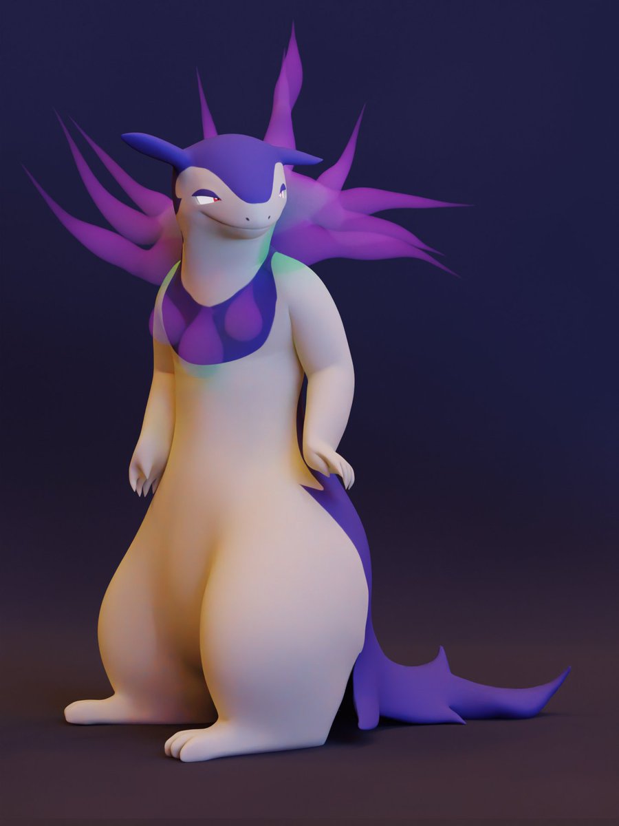 TanookieTim's tweet image. Hisuian Typhlosion for #vrchat. 
Features animated flames with hue control. 
Full body is supported.
Model is available for download in Discord.

#Pokemon #Typhlosion #バクフーン