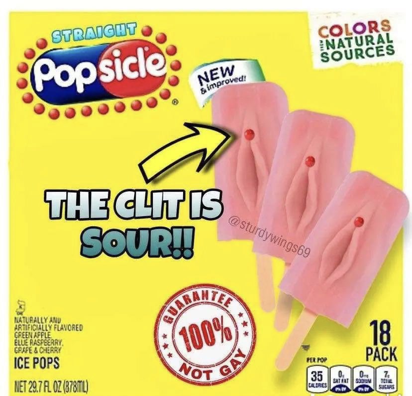 clit_lips's tweet photo. When the ladies have to make the men a popsicle to help find the clit…

Purchase your clit lips today for less than a popsicle ! https://t.co/vN5c8Bq9l8