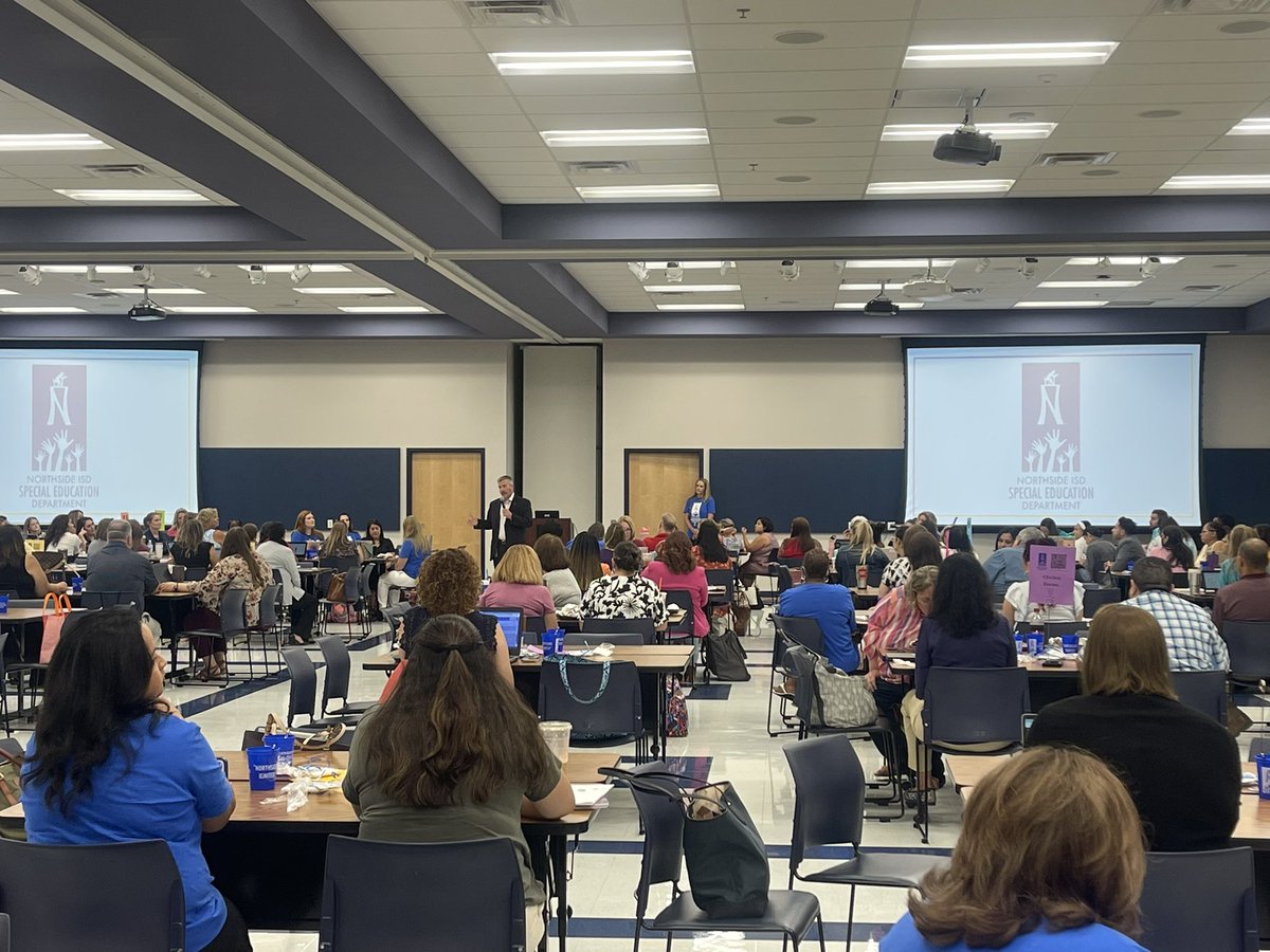 NISDSpecialEd's tweet photo. @NISDSpecialEd #CoordinatorInstitute @briantwoods1 getting us started for an amazing day! #NISDIgnited #SERocks @NISD #SETeachers https://t.co/KJ6QErlAF3