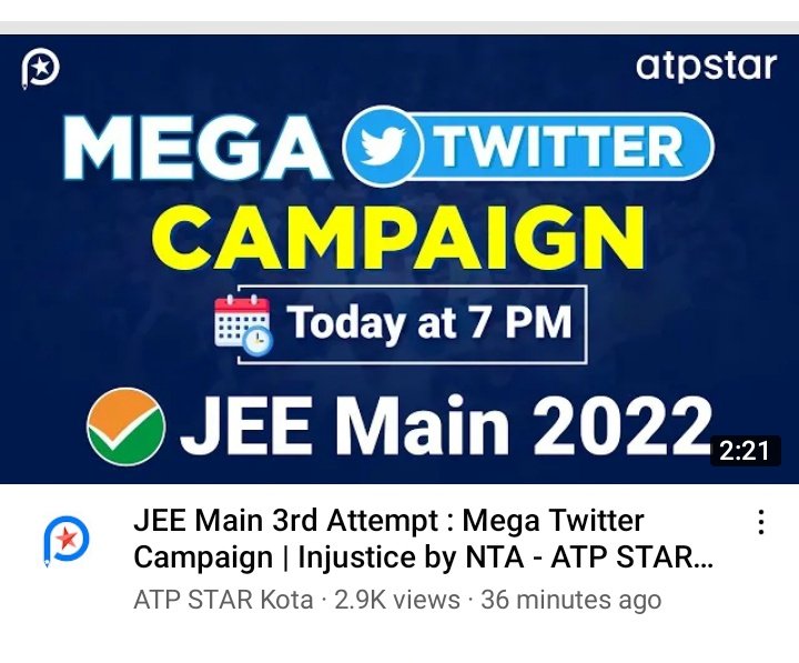 TanuShr18277310's tweet photo. #JEEMainsThirdAttemptForAll get ready to fight please support ๐๐ป๐๐ป๐๐ป๐๐ป https://t.co/XNZlJatK5Y