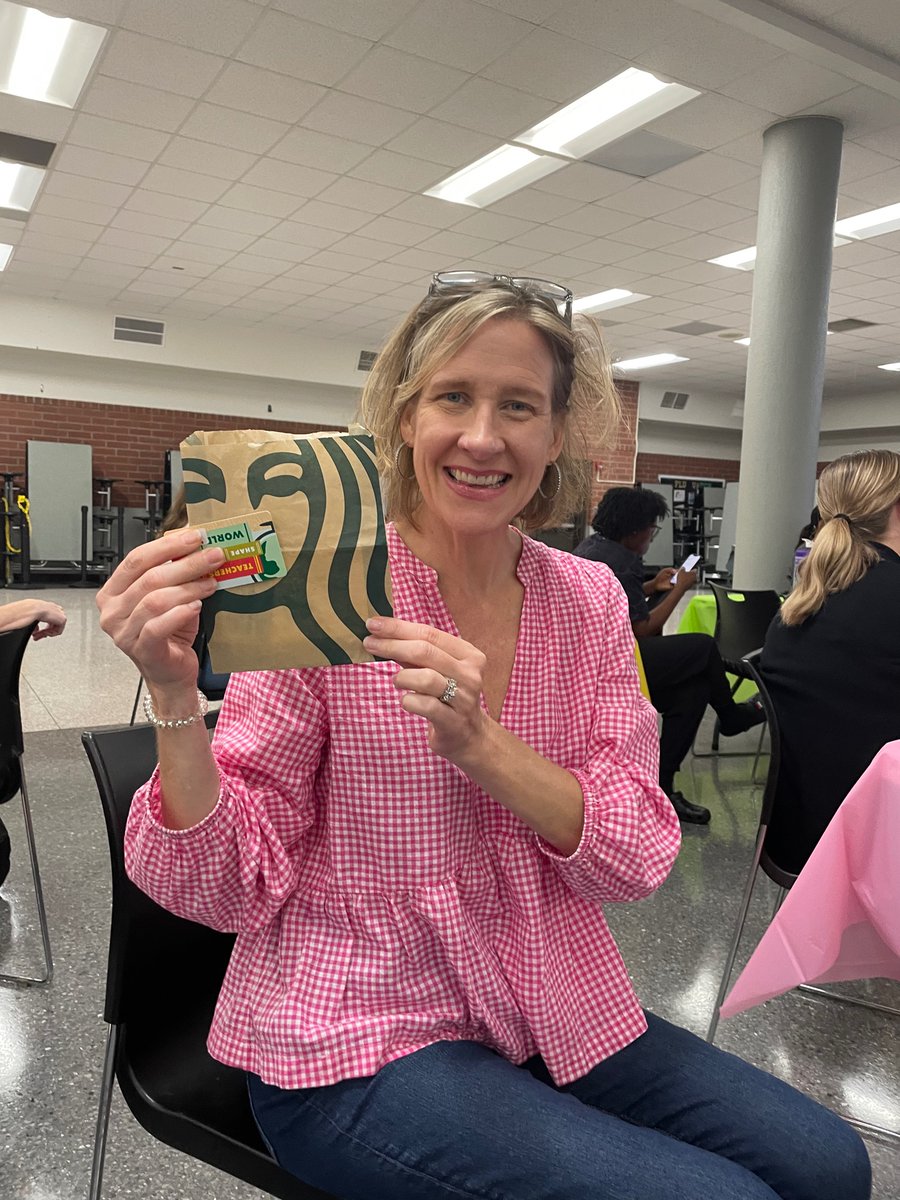 TYLER_ESOL's tweet photo. @BMSatRSD2 Thank you, BMS parents, for the gift card to Starbucks! Yay! I won it for most tweets today! Yay! https://t.co/HeM8ls1eI8