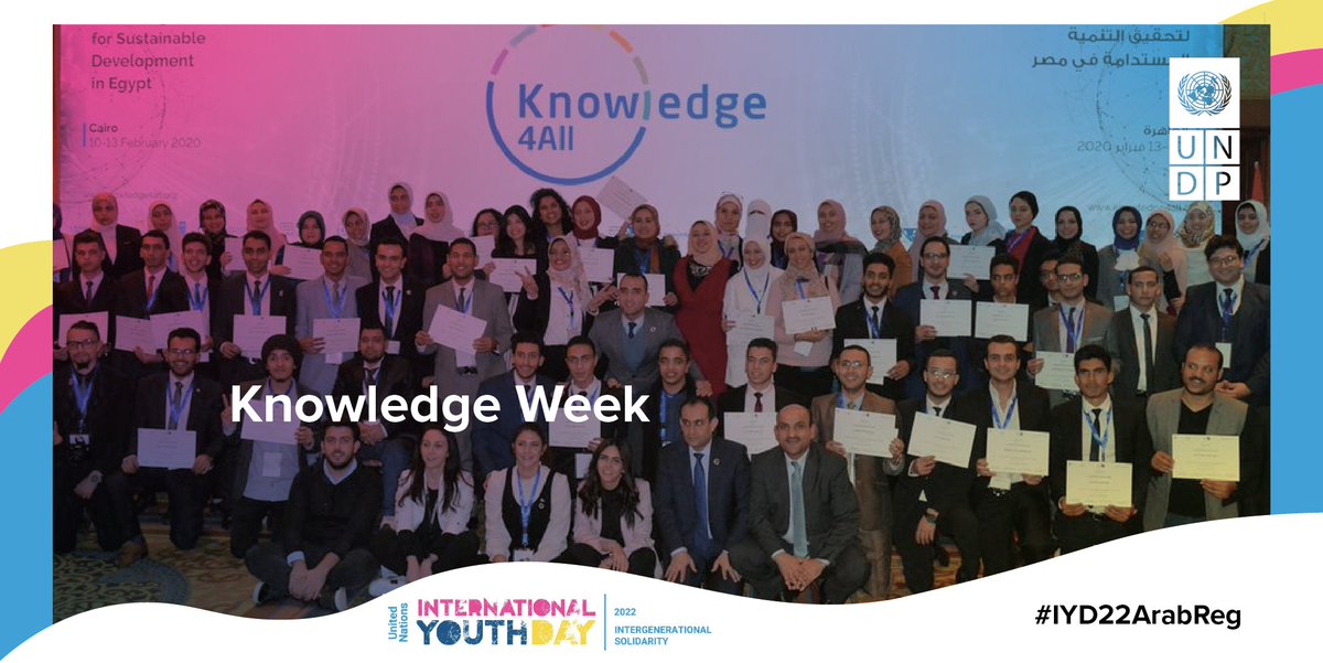 Improving knowledge systems requires putting youth at the heart of interlinked relationships among education, industry, technology, research &amp; development 
<a href="/knowledge4All1/">Knowledge4All</a> engaged 130+ youth from the Arab region to build knowledge societies in 🇯🇴 &amp; 🇪🇬  
 @MBRF_News #IYD22ArabReg