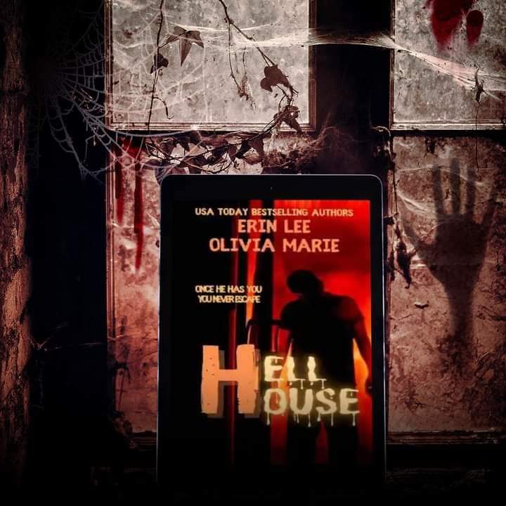 MarieAuthor's tweet photo. Hell House
USA Today Bestselling Authors
Erin Lee and Olivia Marie
#horror #CrazyInk

Wide link: https://t.co/PRpt4afU08
Amazon, paperback, hardcover link: https://t.co/zMDx3CTnSO

Nobody had ever made it out alive and he wasn’t going to let her be the first. https://t.co/gTdIp3oOcy