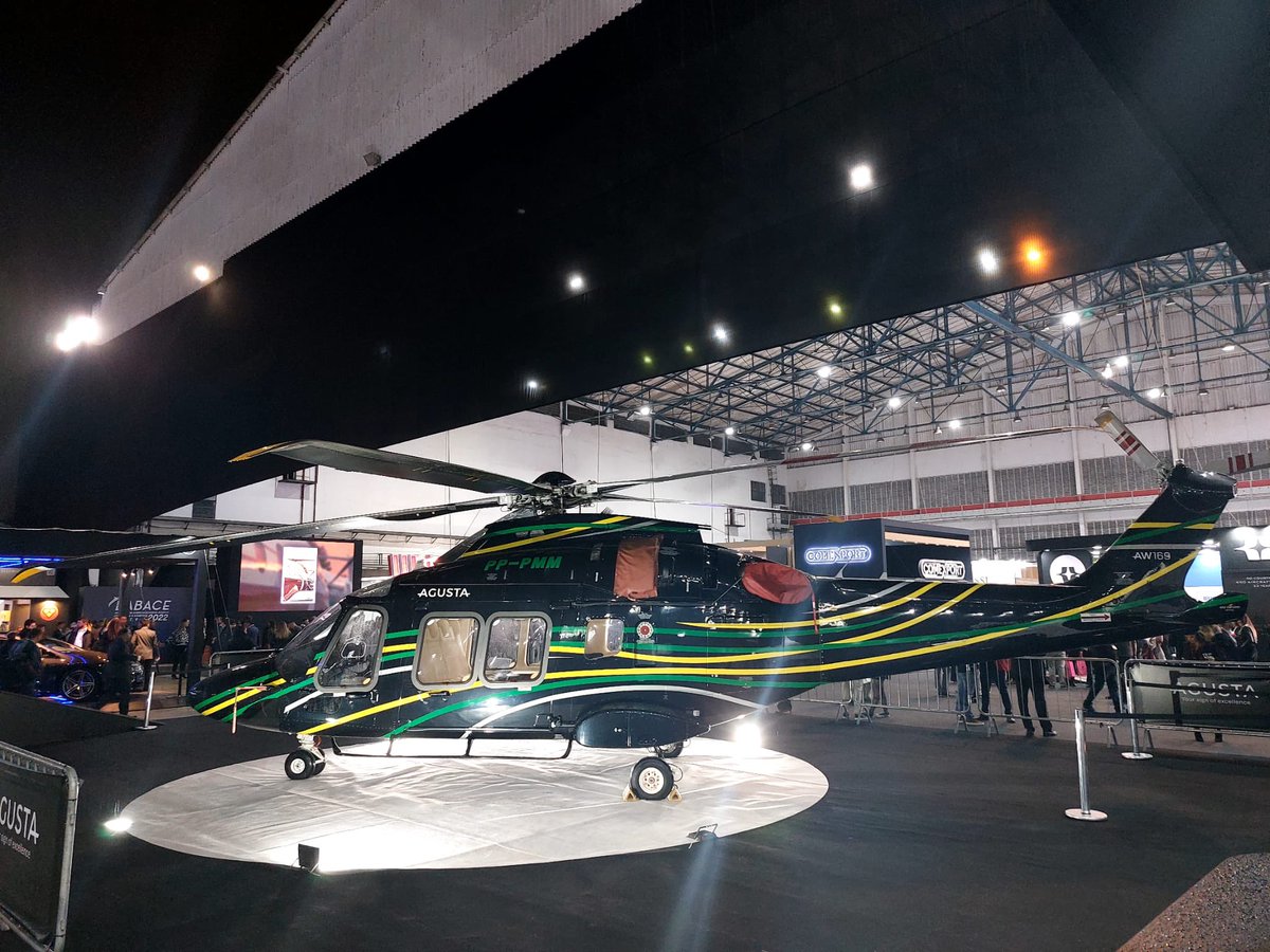 verticalmag's tweet photo. .@LDO_Helicopters has announced new orders for VIP/corporate multiengine #helicopters at #LABACE2022, including including two AW169 light intermediate twins and one #AW109 Trekker light twin engine helicopter.
https://t.co/OWmnduZukd https://t.co/hyOG7efYcA