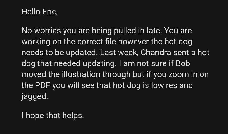 jshgdmn's tweet photo. tfw the hot dog needs to be updated and the DSNY Public Affairs team is all over it https://t.co/jubIdVdFjO