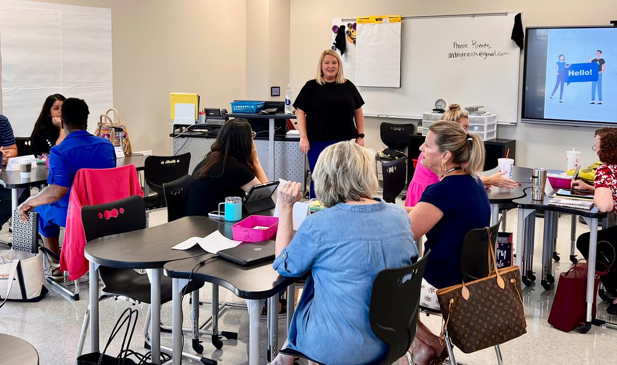 So excited to have <a href="/RientsAndrea/">Andrea Rients</a> present Low Prep High Yield Strategies for Language Acquisition today!