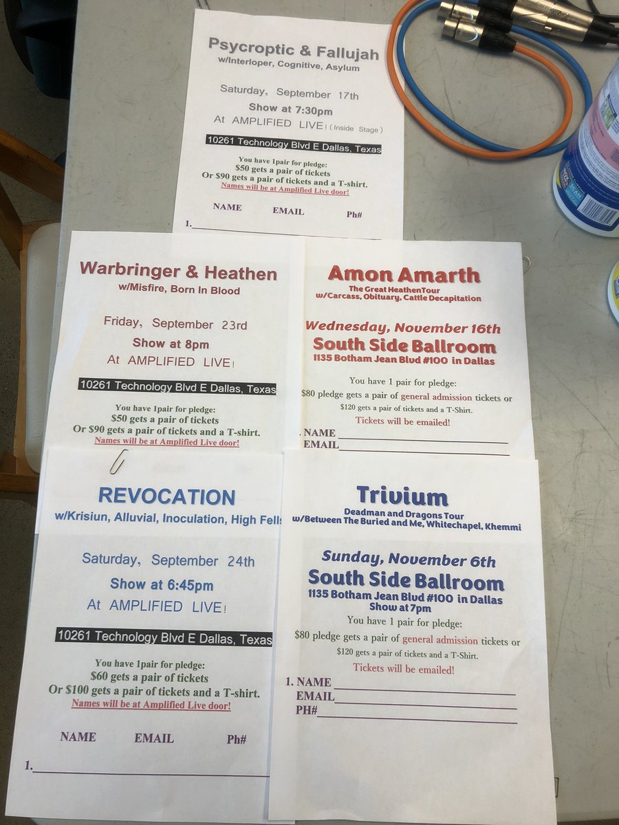 GREGSPIC0LI's tweet photo. Call 469-902-0224 to pledge and score some of these tickets!! I’m here till 10am today Texas Time. https://t.co/iOVIRC7PUK
