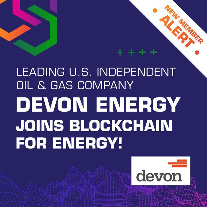 Devon Energy Corporation Joins Oil and Gas Industry Consortium Blockchain  for Energy | Business Wire