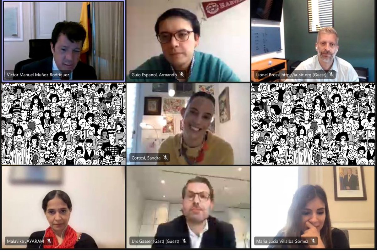 Sandra Cortesi (@sandracortesi) on Twitter photo The AI Expert Mission to Colombia, appointed by (former) President Iván Duque, concluded its work last week after 9 months of service & collaboration. Learn more about the Mission & the projects we launched: cyber.harvard.edu/story/2022-08/… <a href="/BKCHarvard/">Berkman Klein Center for Internet & Society</a> <a href="/ugasser/">Urs Gasser</a> <a href="/MalJayaram/">Malavika Jayaram</a> <a href="/Lio_Brossi/">LB</a> The AI Expert Mission to Colombia, appointed by (former) President Iván Duque, concluded its work last week after 9 months of service & collaboration. Learn more about the Mission & the projects we launched: cyber.harvard.edu/story/2022-08/… <a href="/BKCHarvard/">Berkman Klein Center for Internet & Society</a> <a href="/ugasser/">Urs Gasser</a> <a href="/MalJayaram/">Malavika Jayaram</a> <a href="/Lio_Brossi/">LB</a>