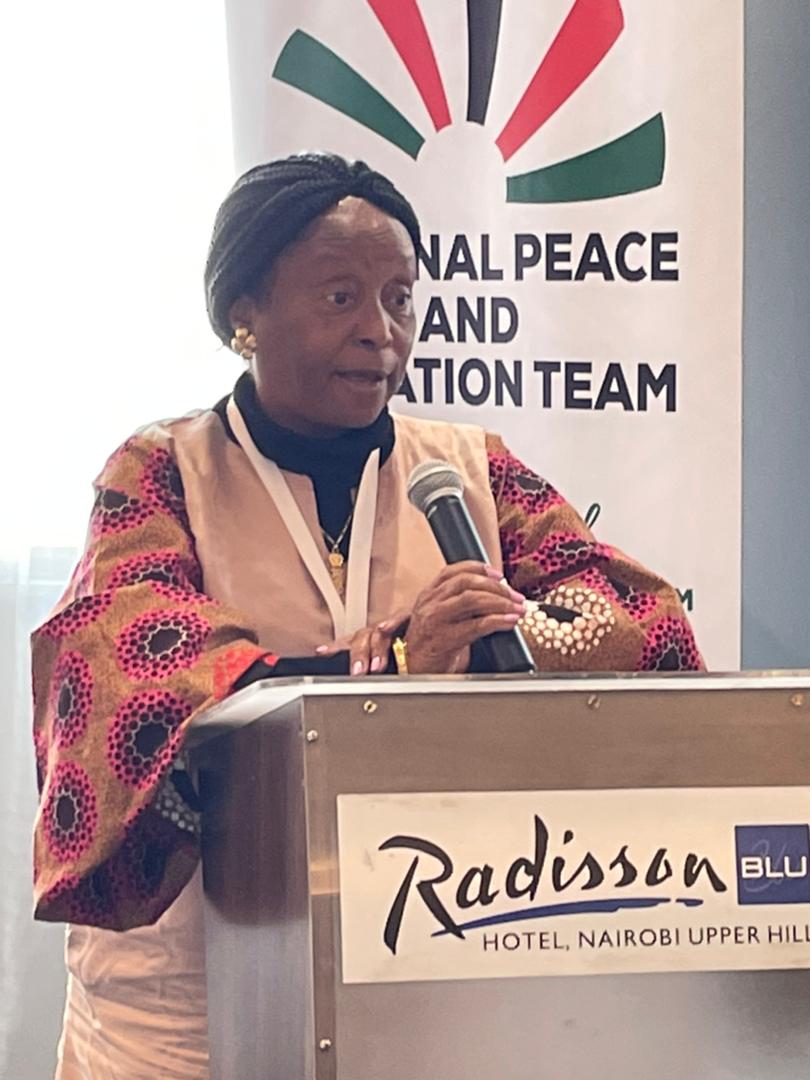 BinetaDOfficial's tweet photo. Dr Thelma Awori, addressing Eminent Women and men of the Inter-Religious Council Situation Room in Kenya.
@AWLNetwork
@AUC_MoussaFaki
@AU_WGDD
@unwomenafrica
@thelmaawori

#OSEWPS
#solidaritymission
#Kenya https://t.co/OvbsGKNHC5
