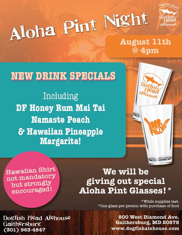 Tonight!
Come celebrate @ The Alehouse!