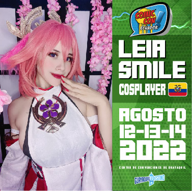 Comic Con Ecuador (@comicconec) on Twitter photo En todos estos años para Comic Con
Ecuador hemos invitado a los mejores cosplayers, y
este año no es la excepción.
Este año tendremos un panel de los más talentosos
cosplayers, con quienes podrás tomarte fotos y
conocerlos. Una de nuestras invitadas es <a href="/leiasmile/">Leia Mercier</a> En todos estos años para Comic Con
Ecuador hemos invitado a los mejores cosplayers, y
este año no es la excepción.
Este año tendremos un panel de los más talentosos
cosplayers, con quienes podrás tomarte fotos y
conocerlos. Una de nuestras invitadas es <a href="/leiasmile/">Leia Mercier</a>