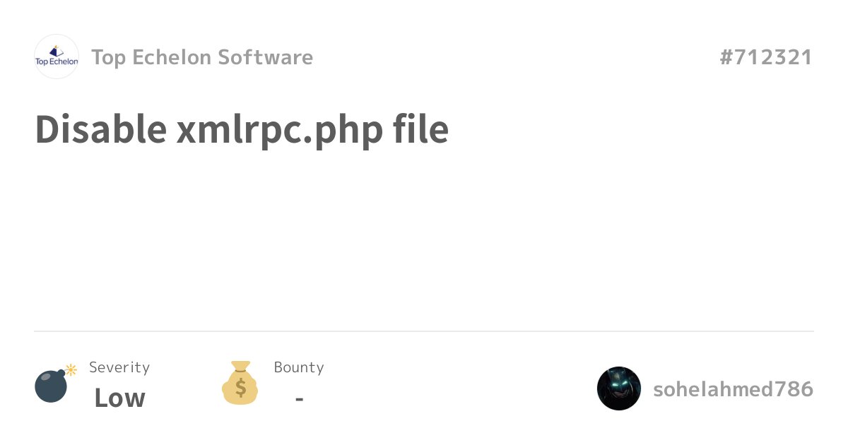 hacktivity_bot's tweet image. hackerone.com/reports/712321

#hacktivity #bugbounty