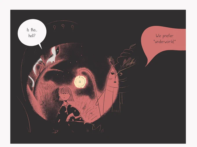 Roman Muradov, "The Living" to be published in France early 2023, @EditionsDargaud -
"Is this... Hell?" 