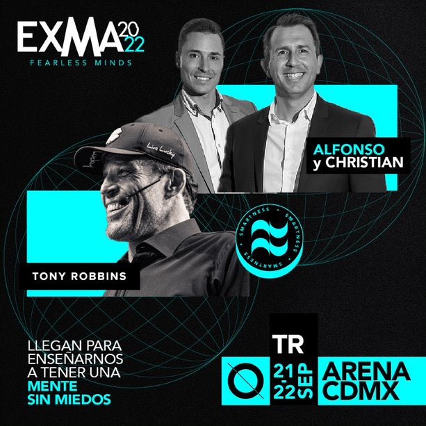 Alfonso Bastida y Christian Helmut, dos empresarios con más de 20 años de carrera, estarán con nosotros este 21 y 22 de septiembre en la Arena CDMX en EXMA 2022 FEARLES MINDS. 

Adquiere tu membresía aquí 👉🏻 exma.com.mx