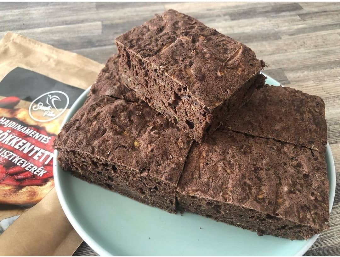 Szafi1's tweet photo. Szafi Free rostcsökkentett vegán cukkinis kakaós szelet (gluténmentes, tejmentes, tojásmentes, szójamentes, hozzáadott cukortól mentes) - https://t.co/3zGmNX1kSf https://t.co/xTySd1wLnN