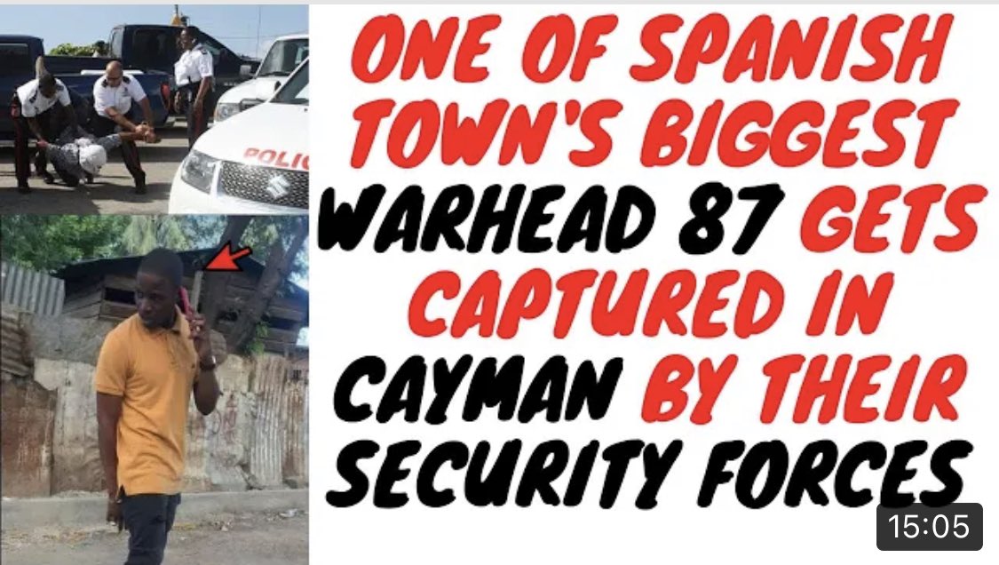 SirP20's tweet photo. St Catherine's Most Wanted "Mark" Was Hiding In Cayman But His Luck Just... https://t.co/FIiCDc2eV5 via @YouTube #sirp #politrickswatch https://t.co/RMSu74vkhe
