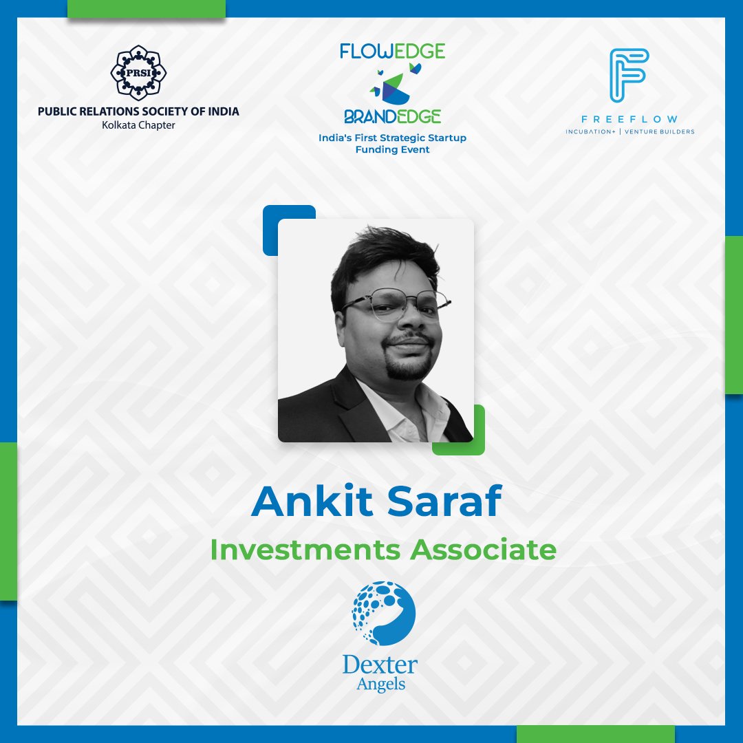 freeflow_zone's tweet photo. Mr. @ankit_saraf99
- Investment Associate at @DexterAngels
Joins #FlowEdge #BrandEdge 2022 as #INVESTOR
See you on 17 august 2022!!
#startup #funding #fundingevent #startegyinvestment #investment #publicrelations #marketingcapital #technologycapital #prcapital #freeflow https://t.co/KqPvPx3qza