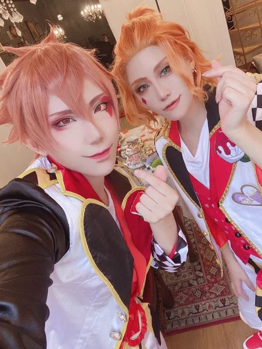初のハーツあわせ!で参加させていただきましたくんとツーショ※コスプレ 