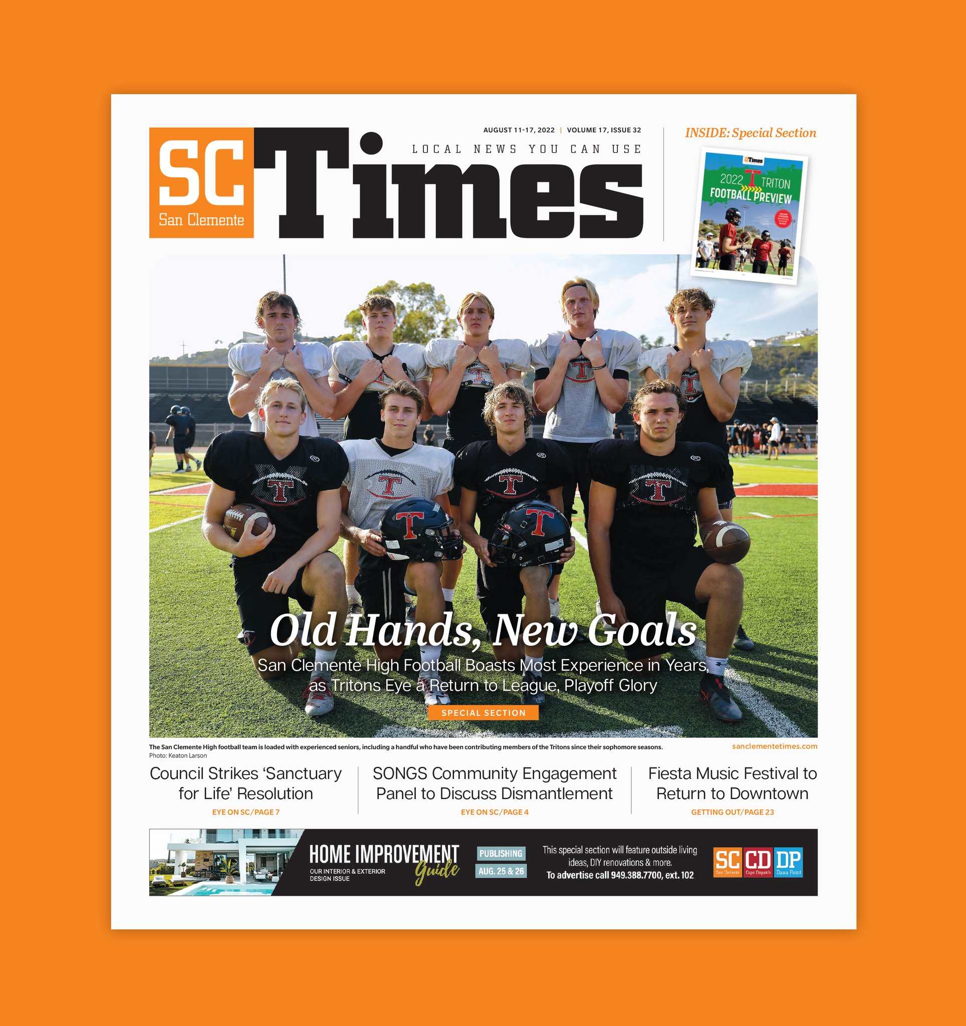 San Clemente Times on Twitter "The SCHS football team is boasting its