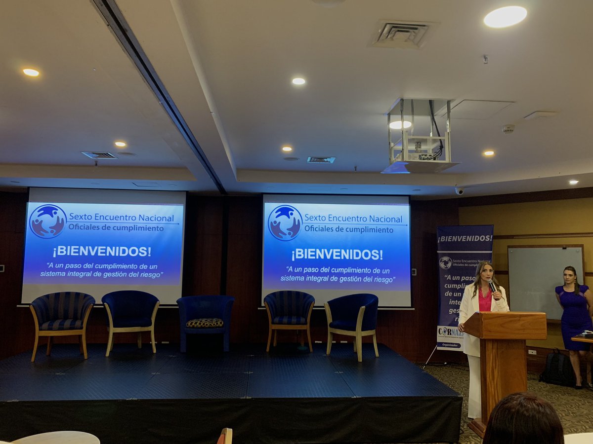 #AEstaHora

Damos inicio al segundo día del Sexto Encuentro Nacional de Oficiales de cumplimiento 

Los esperamos 

#SextoEncuentro #compliance #gaming #FelizJueves