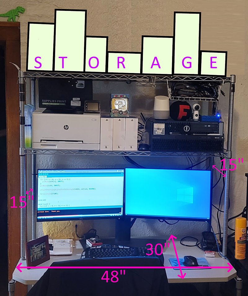 Spiceworks's tweet image. Computer Desk Ideas?

Let your creative juices flow!
Share you ideas on how we can accommodate the new screen in the room.
#creativeideas #Computerdesksetup #setupmode
community.spiceworks.com/topic/2460215-…