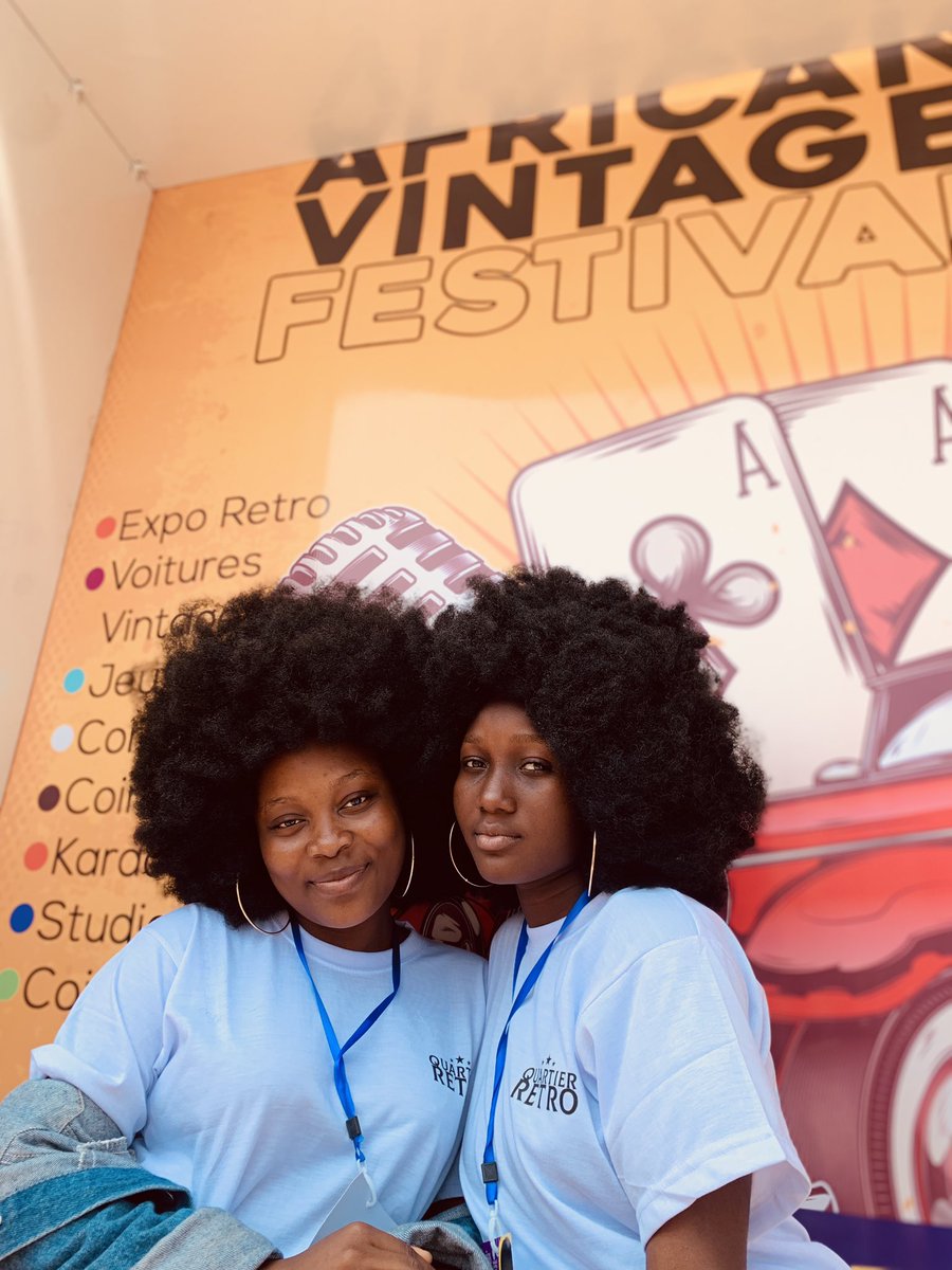 quartier_retro's tweet photo. On vous attend !!!🔥🔥🔥
Avec @JeSuisChristele notre hair stylist du moment🤩🤩
#afroele
#quartierretro
#africavintagefestival https://t.co/XF9HNzCXwS