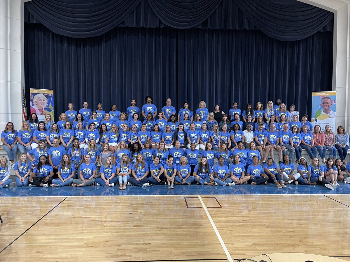 Cohesion, camaraderie, and coordination from Trinity’s faculty and staff during our first days of preplanning for the 2022-23 school year! #trinitylearns