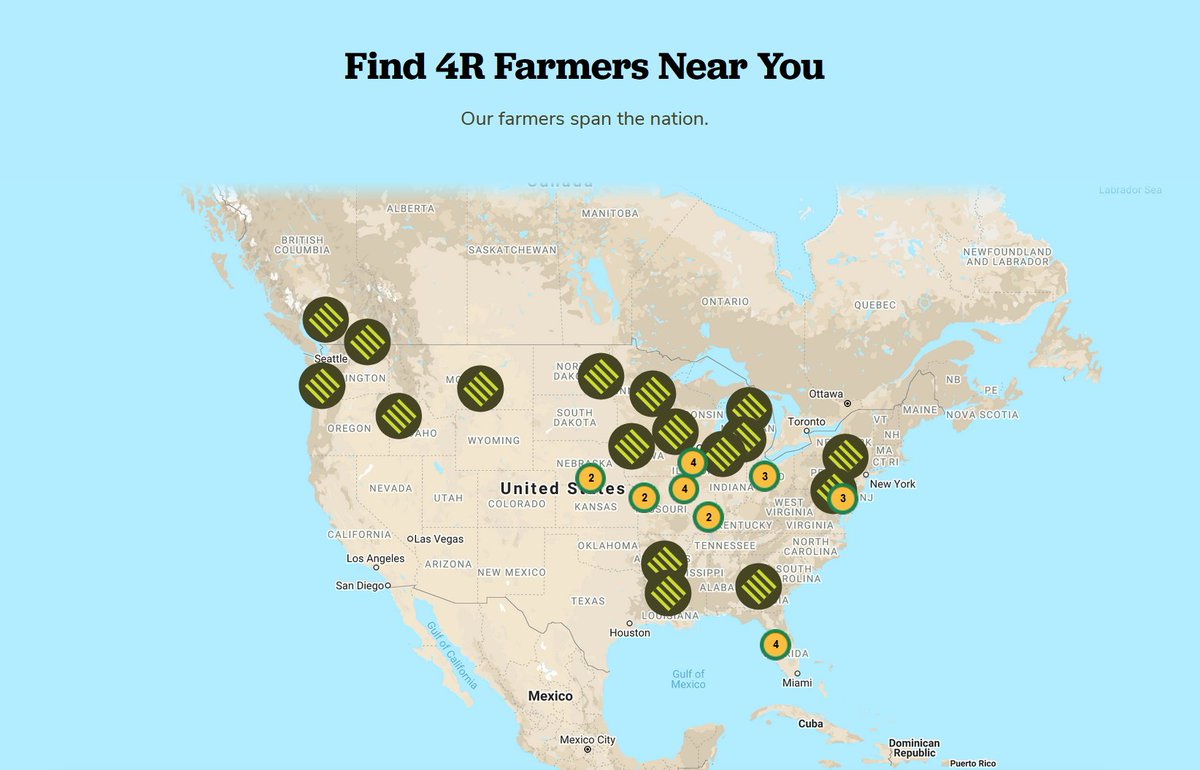 Practice the 4Rs of farming? You can become a 4R farmer. Add your farm to the 4R Farming map. Learn more at 4rfarming.org/be-a-4r-farmer/ #4RFarming