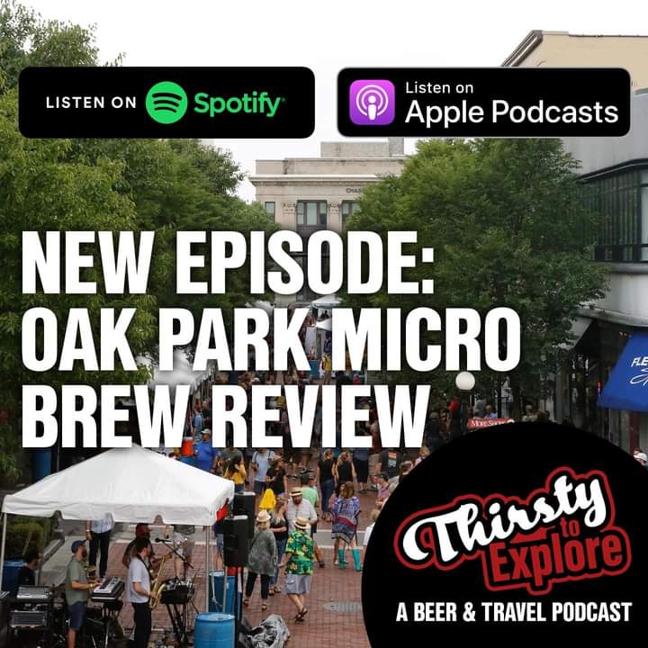 Our <a href="/Thirsty2Explore/">Thirsty To Explore: A Beer & Travel Podcast</a> podcast is now live! We are talking with folks from the Oak Park Micro Brew Review, the largest zero waste beer fest in the Midwest, about what a visitor can expect while attending the beer fest. Click to listen linktr.ee/thirstytoexplo… #podcast #craftbeer