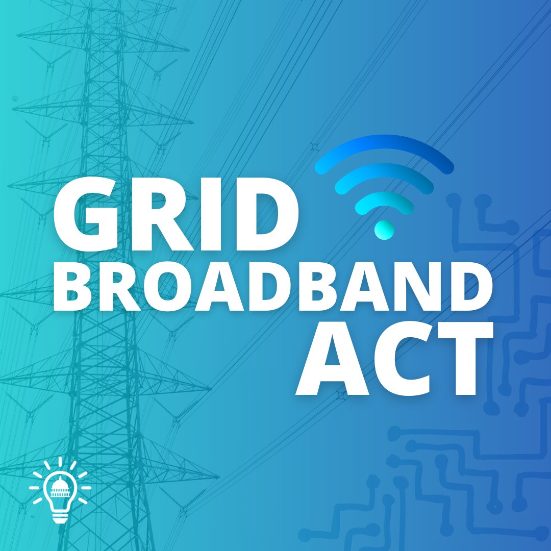 100M+ U.S. households in low-income, rural &amp; Tribal communities lack access to affordable high-speed internet.
 
<a href="/SenatorCantwell/">Sen. Maria Cantwell</a> &amp; <a href="/SenCapito/">Shelley Moore Capito</a> introduced GRID Broadband Act to spur broadband deployment through a nationwide backbone built on a smarter, more secure electrical grid.