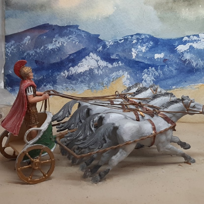 iuliusroma's tweet photo. Nel museo l'Iber dei soldatini di piombo di #valencia, ospitato in un bel palazzo gotico nel centro storico, una riproduzione di un ippodromo dell'antica #Roma (anche la città ne aveva uno) oltre ad altre scenette di tante epoche, dalla Grecia fino ai tempi moderni #bighe 1/ https://t.co/vWWMT0u18X