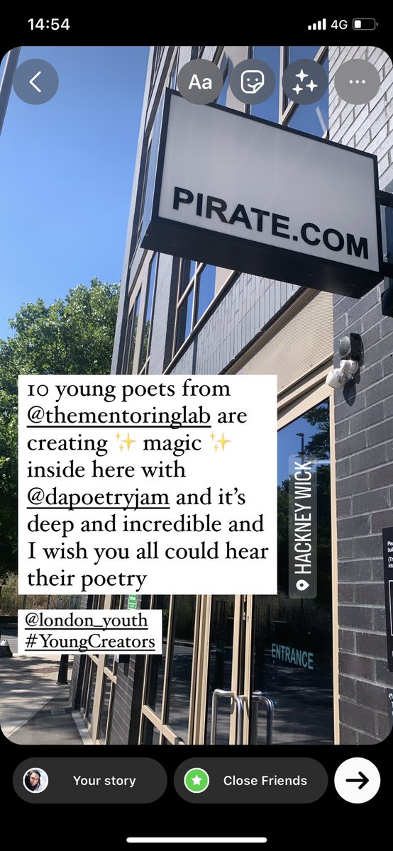 10 young poets from <a href="/TheMentoringLab/">The Mentoring Lab Community C.I.C</a> are creating ✨magic✨ in here with Terrell Lewis and it’s incredible! #youngcreators <a href="/LondonYouth/">London Youth</a> <a href="/pirate_studios/">Pirate Studios</a> #getintothearts