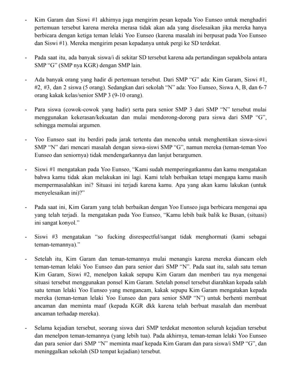 GaramCase_id's tweet photo. ⚠️HASIL SCAN DOKUMEN SVC⚠️

Translation Bahasa Indonesia berisi 8 halaman, mohon dibaca dengan hati-hati ya 🙏🙏
Sumber dari: @/y__urm https://t.co/HURUaK1UlW

#JusticeForGaram 
#KimGaram
#TheTruthAboutKimGaram 
#김가람에게_정의를_내려라
#김가람사건의진실
#김가람

Halaman 1-4: https://t.co/fr1HkpKk1h