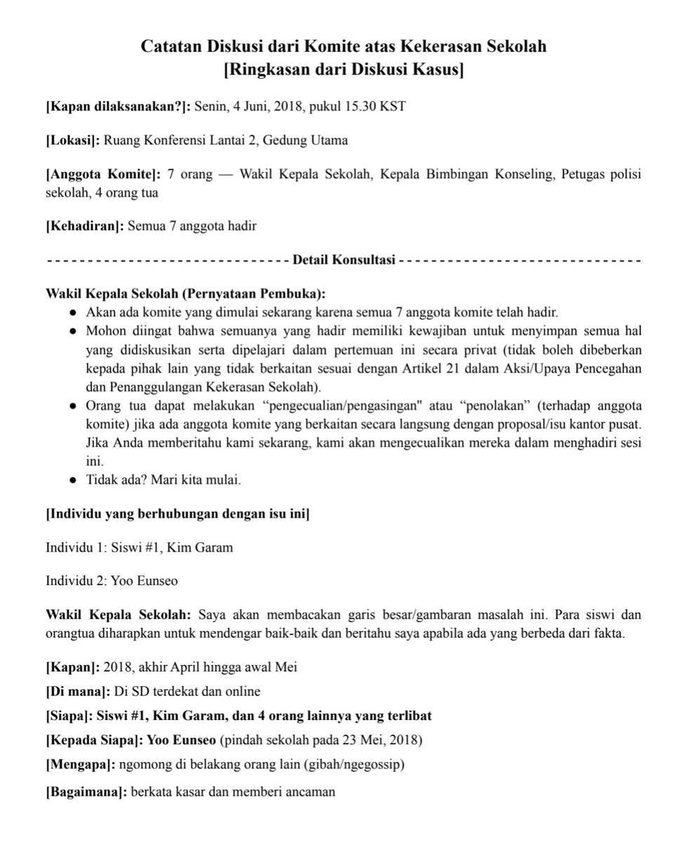 GaramCase_id's tweet photo. ⚠️HASIL SCAN DOKUMEN SVC⚠️

Translation Bahasa Indonesia berisi 8 halaman, mohon dibaca dengan hati-hati ya 🙏🙏
Sumber dari: @/y__urm https://t.co/HURUaK1UlW

#JusticeForGaram 
#KimGaram
#TheTruthAboutKimGaram 
#김가람에게_정의를_내려라
#김가람사건의진실
#김가람

Halaman 1-4: https://t.co/fr1HkpKk1h