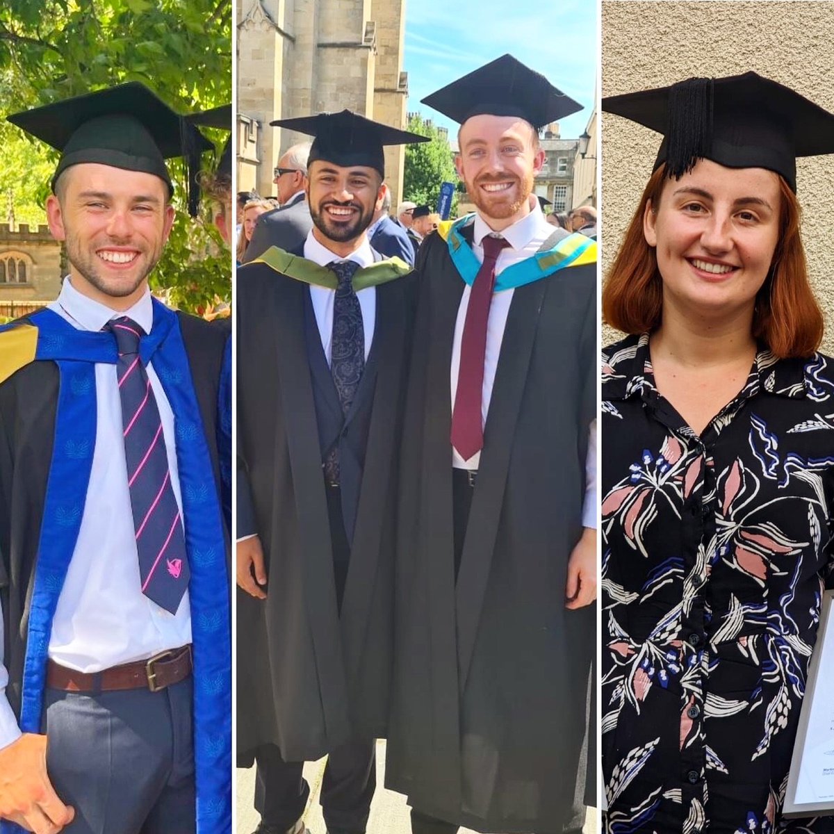 CRADuations! Huge congratulations to Bradley Smith, Sam Bedri, Chris Wonnacott &amp; Leah Deverick whose universities recently held graduation ceremonies, some of which were delayed for several years.
Fantastic achievements – we're very proud to have you all as part of team Craddys.
