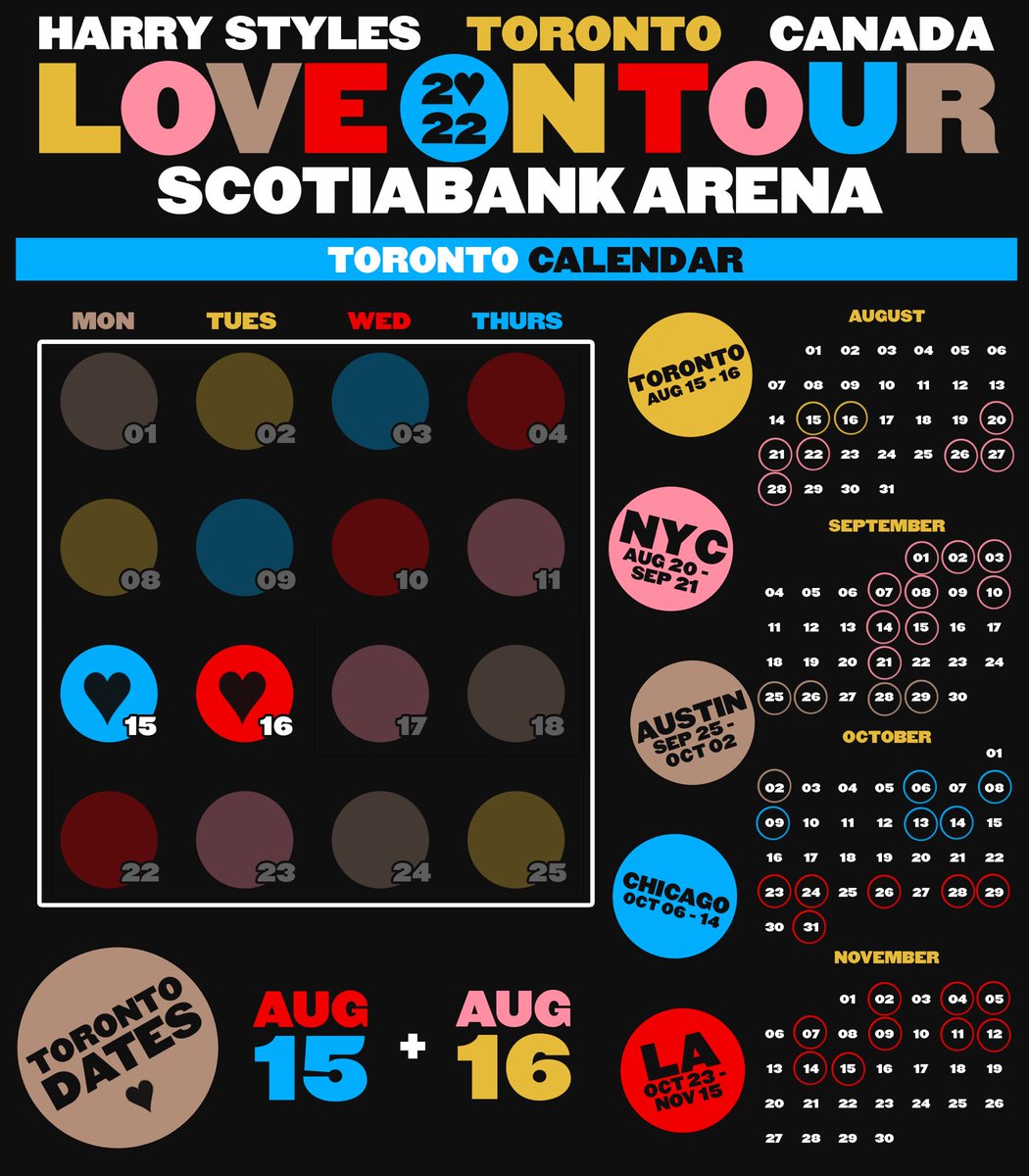HLDTour's tweet photo. Harry's House is coming to TORONTO! 

Below you'll find everything you need to know whether you're attending the shows or watching from home. See you there! 🏠❤️ https://t.co/pFOqIWMYcV