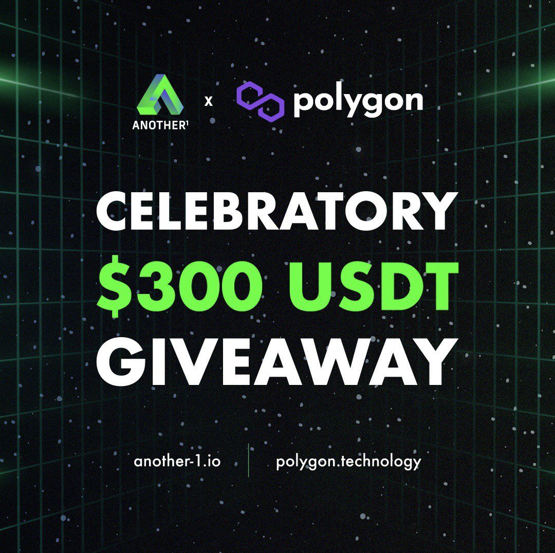 🎉 We've switched to <a href="/0xPolygon/">Polygon | POL</a> and we want to celebrate it with you

🤑 300 $USDT Giveaway for grabs!
1⃣ Follow @AN1official
2⃣ Join our Discord
3⃣ Retweet &amp; tag 3 friends
4⃣ Reply with a print of your entry on discord

3 Random winners in 1 week!  
#Giveaway #GiveawayAlert #NFT