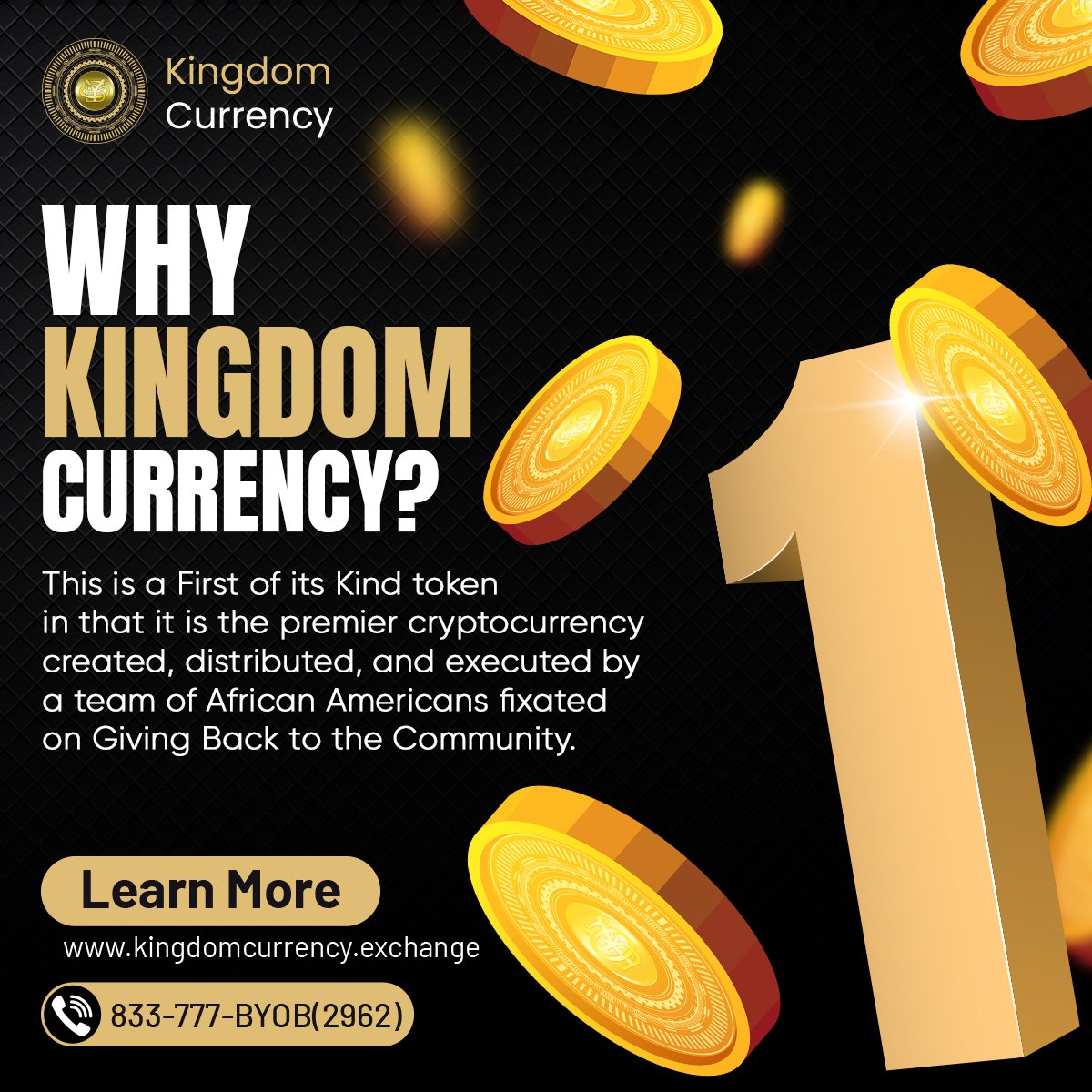JokhoeKamla's tweet photo. It is time for pure excitement in the cryptocurrency space. Please welcome the newest and most impactful token of the 21st century, the Kingdom Currency. This is a First of its Kind token in that it is the premier cryptocurrency created, distributed, and executed .
#Byob https://t.co/AbJllVF5Yu