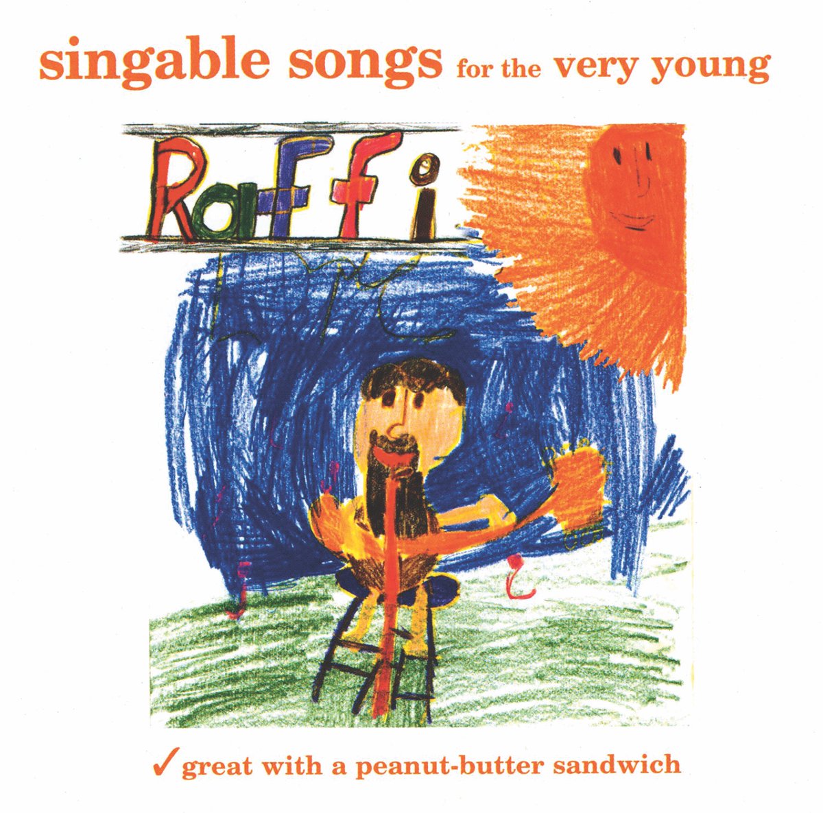 _kimlayton's tweet photo. #TBT to 1976 and @Raffi_RC's first children's album, Singable Songs For The Very Young. It goes great with a peanut butter sandwich! 
What's your favourite Raffi song? 🎼🎸
#Raffi #SingableSongs #belugagrads #edchat #parents #kidsmusic https://t.co/7MJOxI4mxW