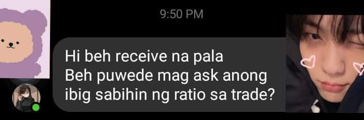 ellisemiese's tweet photo. thx po sa pakikipag trade, goodluck po sa business niyo ante >< #thanksellise https://t.co/4vqiHklKOn