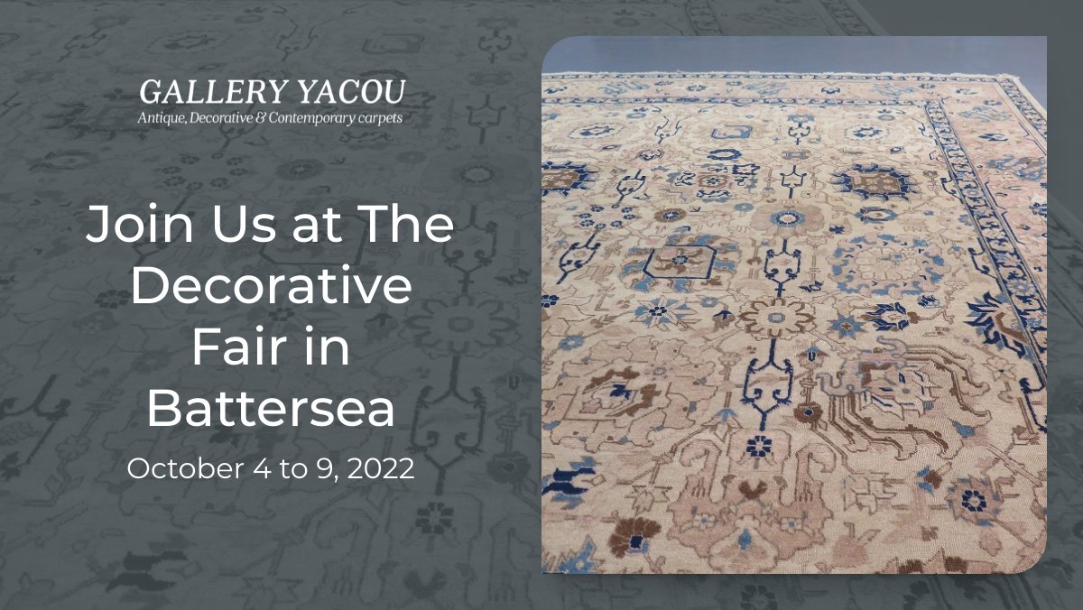 Gallery_Yacou's tweet photo. We will be exhibiting at the Decorative Fair in Battersea from October 4 to 9.  We hope you will drop by to see pieces from our new collection. https://t.co/BCbZL6NSzn